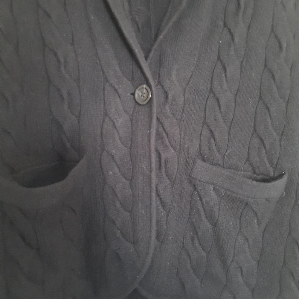 Talbots Sweater Blazer - Picture 3 of 5